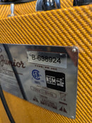 Fender Blues Junior 15-Watt 1x12" Tube Amp Lacquered Tweed w/Cover & Footswitch