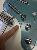 Reverend Spy Electric Guitar Chronic Blue Burst Rosewood Fingerboard