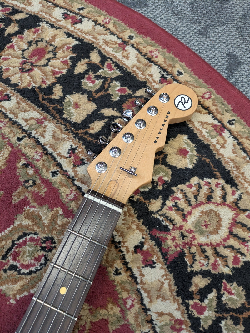 Reverend Spy Electric Guitar Chronic Blue Burst Rosewood Fingerboard