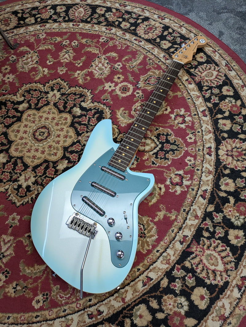 Reverend Spy Electric Guitar Chronic Blue Burst Rosewood Fingerboard