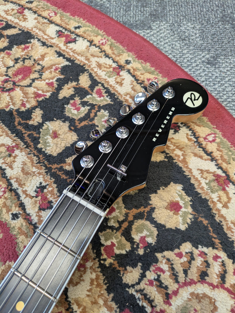 Reverend Reeves Gabrels Satin Orange Flame Maple