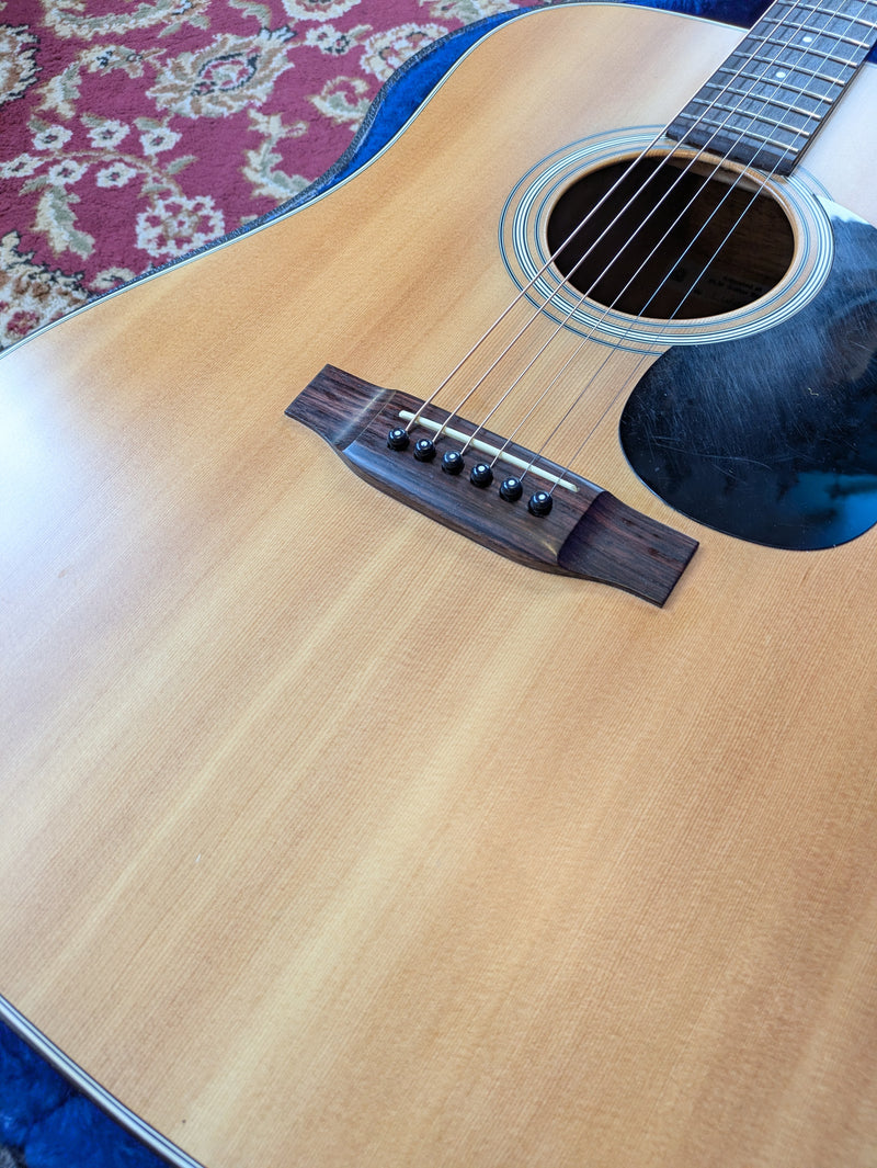 Alvarez 5048 Dreadnought Acoustic 1986 Natural (Japan) w/Case