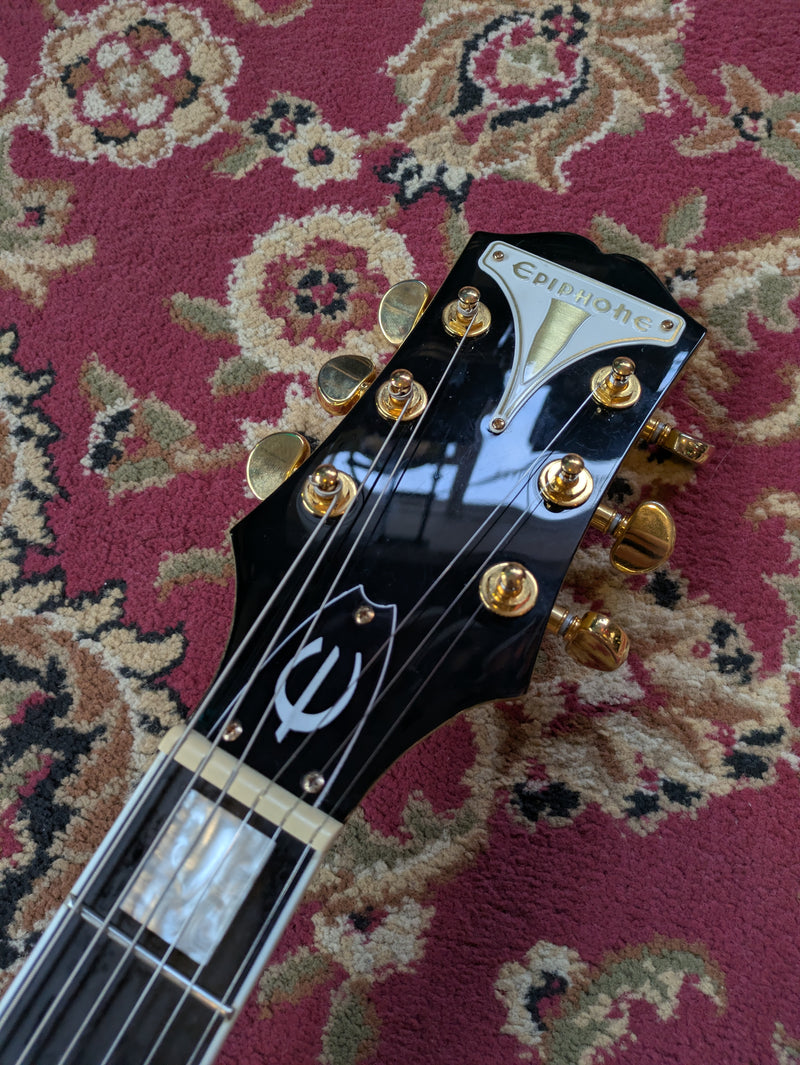 Epiphone Uptown Kat ES Semi Hollow Electric Guitar 2020 Ruby Red Metallic