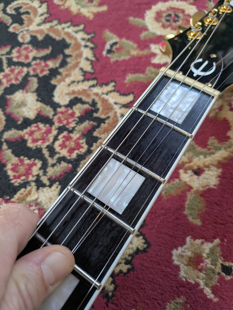 Epiphone Uptown Kat ES Semi Hollow Electric Guitar 2020 Ruby Red Metallic