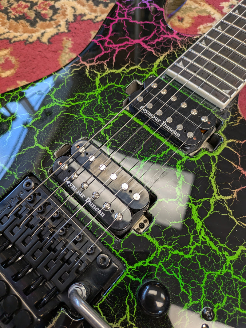 Jackson Pro Plus Series Soloist SL2 Electric Guitar Bruised Crackle