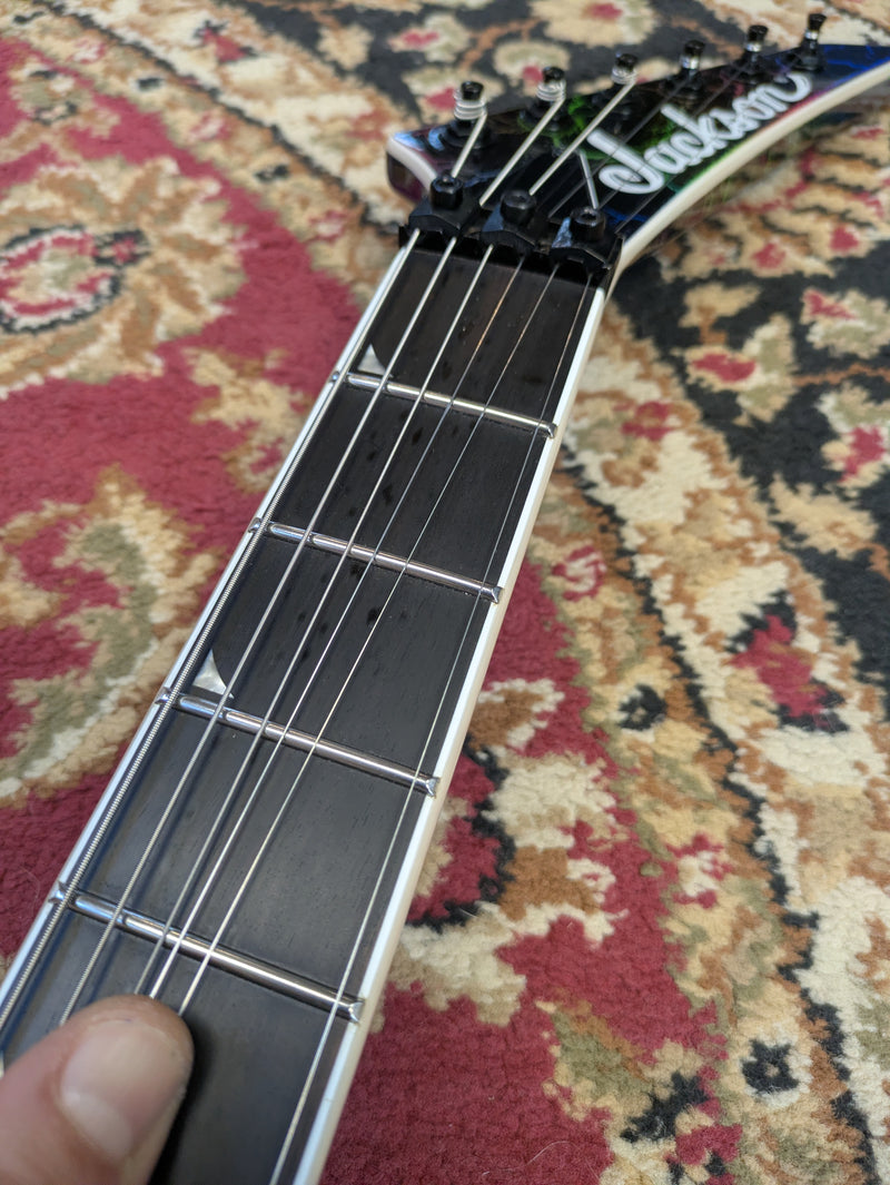 Jackson Pro Plus Series Soloist SL2 Electric Guitar Bruised Crackle