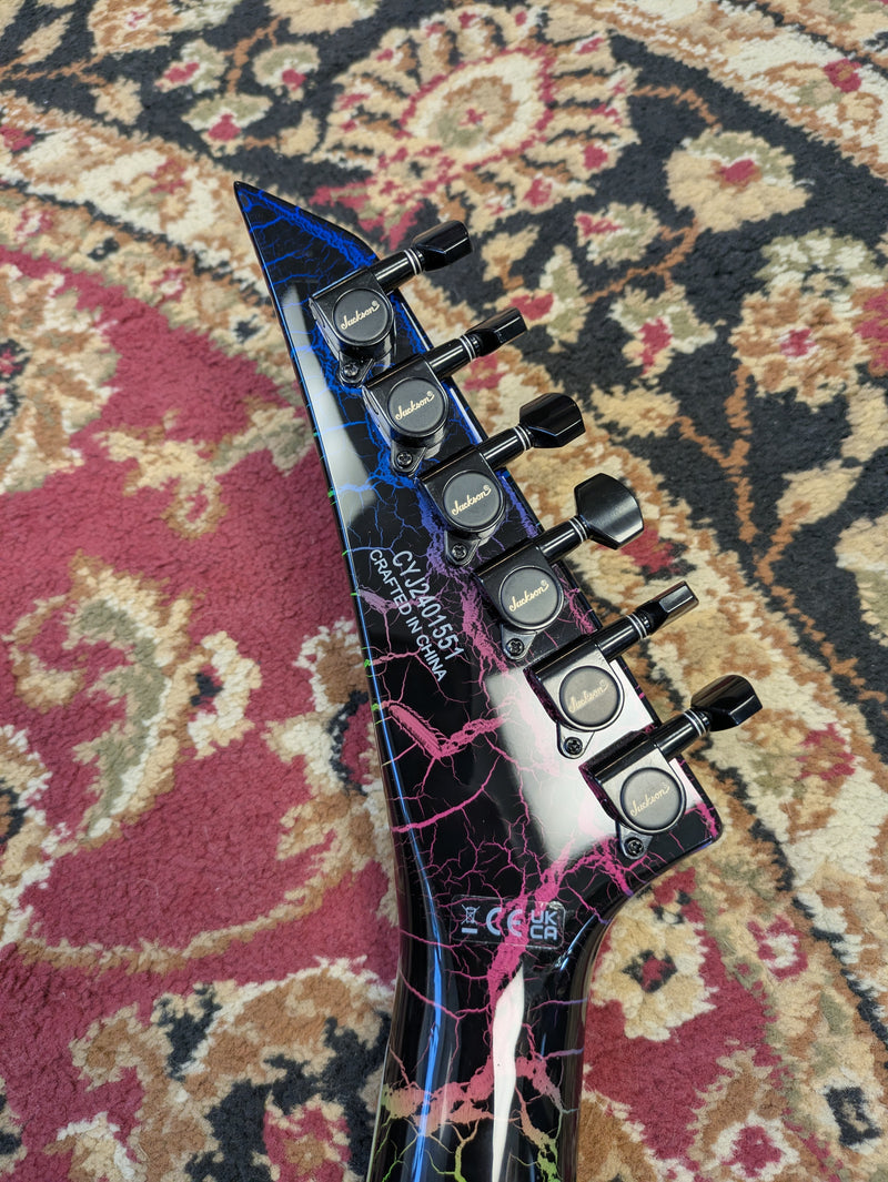 Jackson Pro Plus Series Soloist SL2 Electric Guitar Bruised Crackle