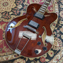 Ibanez Artcore AFS75T-TBR Hollow-Body Electric Guitar 2003 Transparent Brown *Modified*