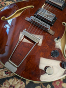 Ibanez Artcore AFS75T-TBR Hollow-Body Electric Guitar 2003 Transparent Brown *Modified*