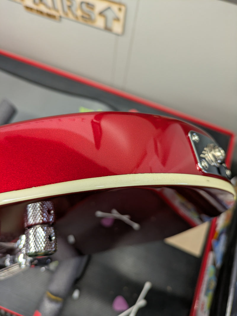 Reverend Reeves Gabrels Spacehawk HT Electric Guitar Metallic Red *B-Stock*