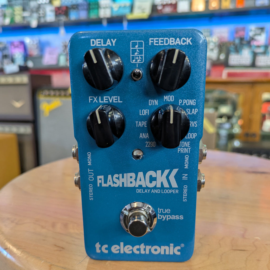 tc delay pedal TC Electronic Flashback Delay Pedal #NA