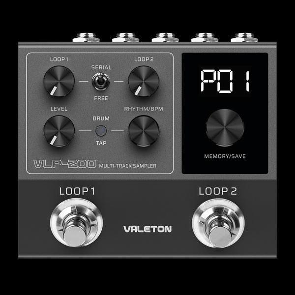 Valeton VLP-200 Multi-Track Sampler Pedal