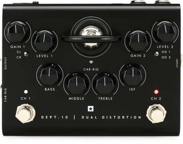 Blackstar Dept. 10 Dual Distortion 2-Channel Tube Distortion Pedal