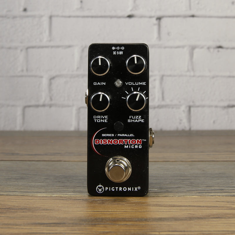 fuzzy distortion pedal Pigtronix OFM Disnortion Micro Pedal Regular 194744148910