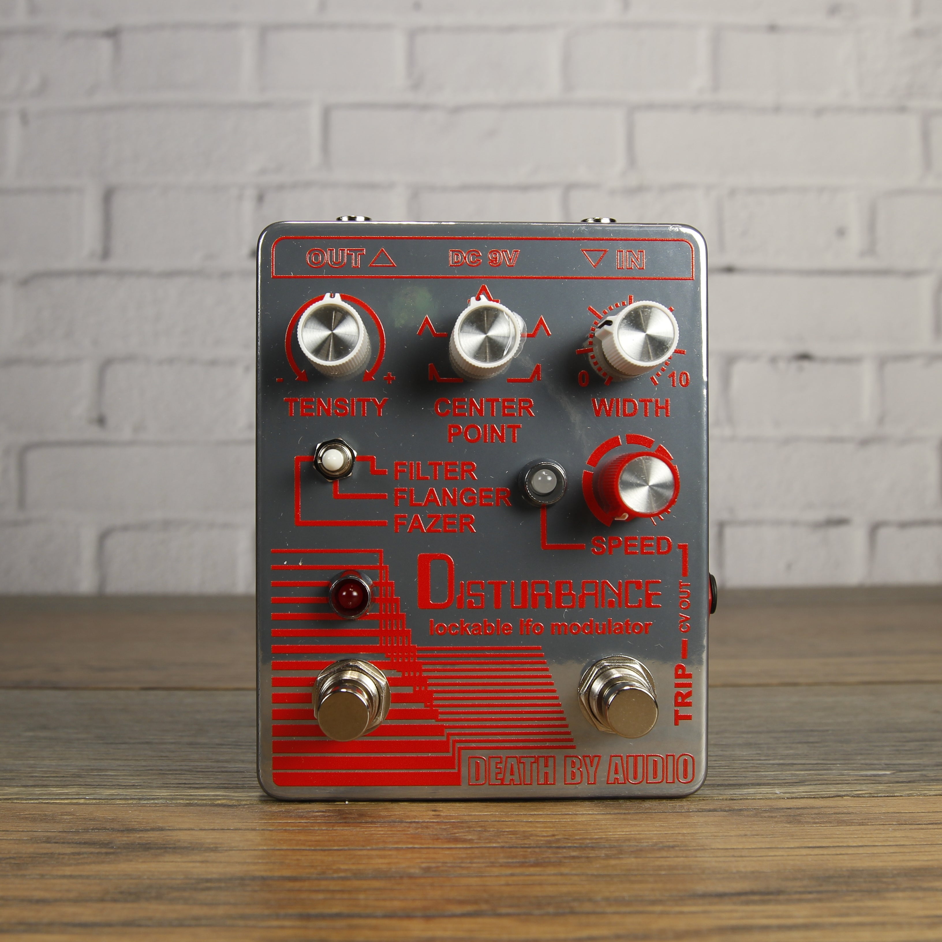 Death By Audio Disturbance Filter Flanger Phaser Pedal