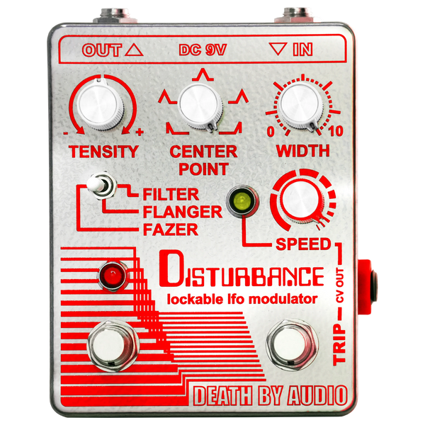 Death By Audio Disturbance Filter Flanger Phaser Pedal