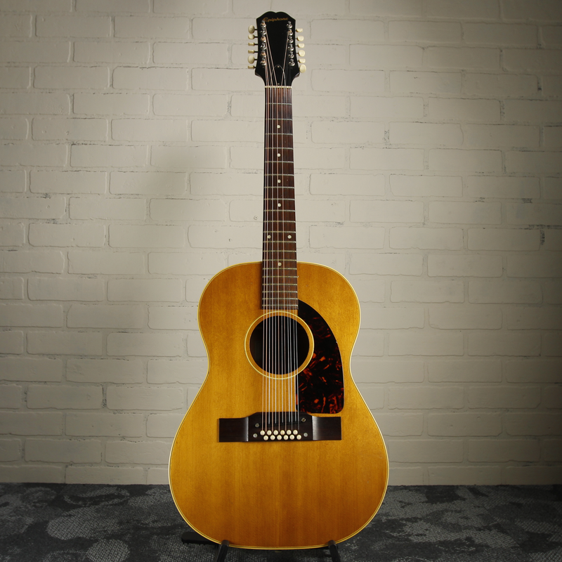 Epiphone FT85 Serenader 12-String Acoustic 1964 Natural w/Gibson Case