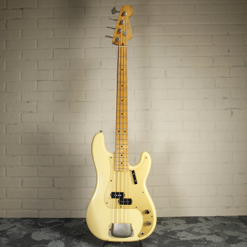 Fender '57 Reissue Precision Bass 1982 Vintage White w/Tweed Case