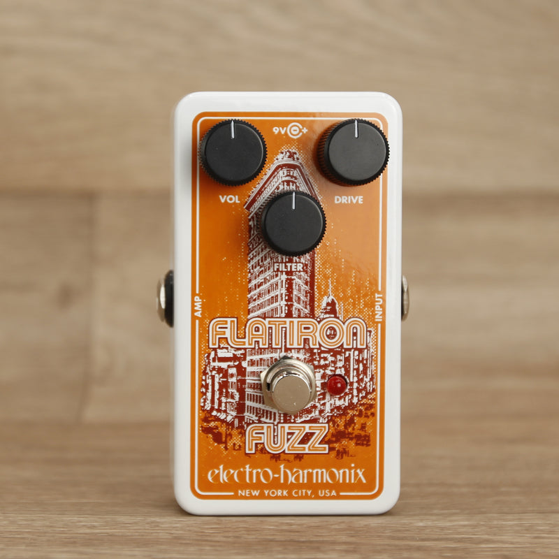 electro harmonix fuzz pedal Electro Harmonix Flatiron Fuzz & Distortion Pedal