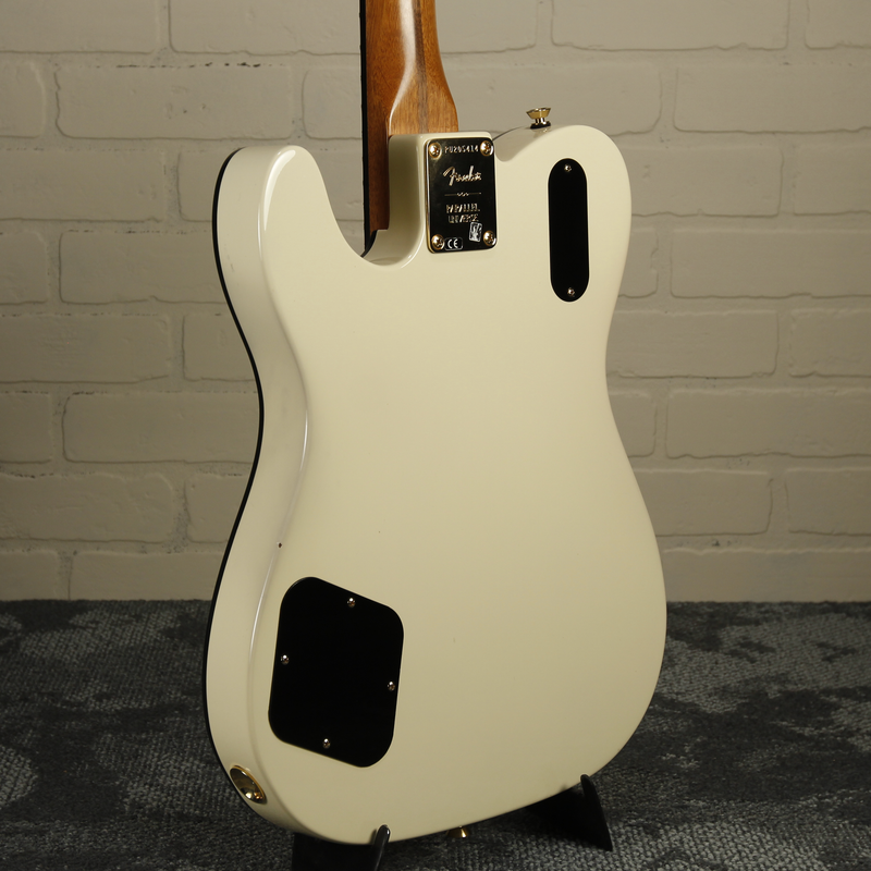 Fender Parallel Universe Volume II Troublemaker Tele Deluxe 2020 Olympic White w/Case