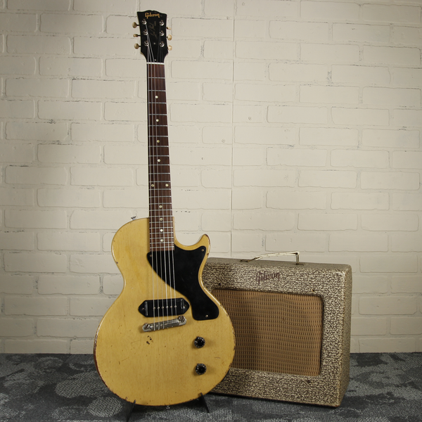 1956 Gibson Les Paul Junior w/ 1956 Gibson GA7 TV Junior Amp