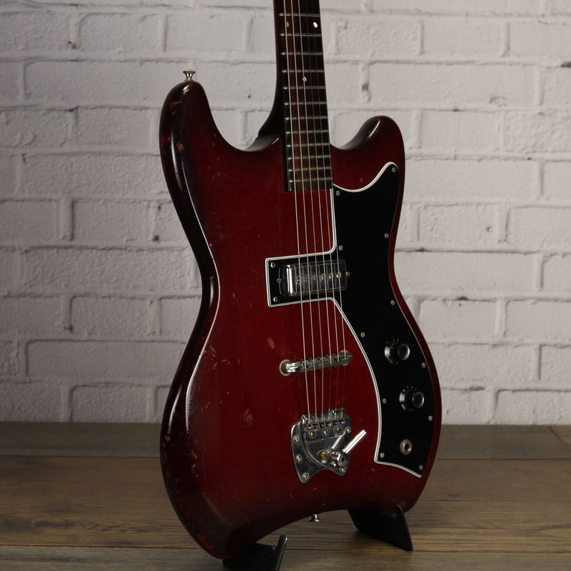 Guild S-50 Jetstar Electric Guitar 1965 Red w/Chip Case
