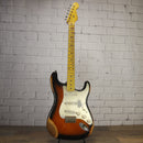 Nash S-57 Alder Electric Guitar 2-Tone Burst Hardtail Heavy Relic w/Nash Case