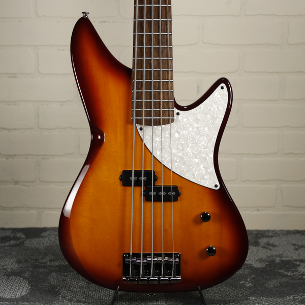 MTD Kingston CRB5 V1 5-String Bass Amber Burst #MTD2211032