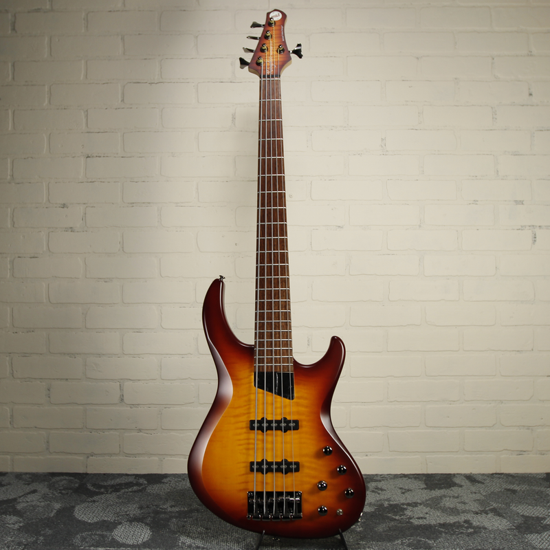 MTD Saratoga DLX V1 5-String Bass Cherry Burst