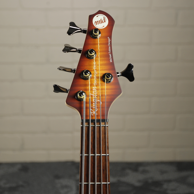 MTD Saratoga DLX V1 5-String Bass Cherry Burst