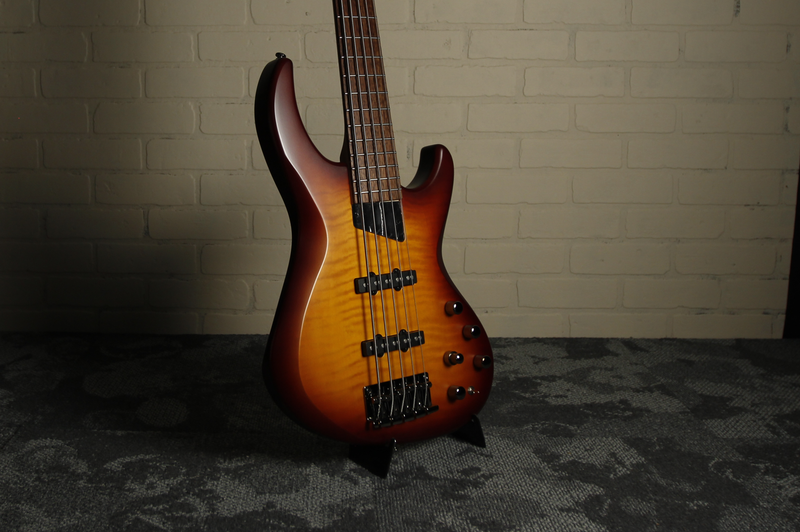 MTD Saratoga DLX V1 5-String Bass Cherry Burst