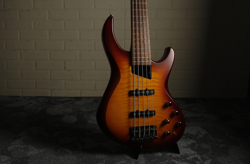 MTD Saratoga DLX V1 5-String Bass Cherry Burst