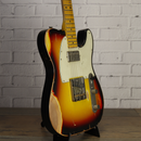 Nash Guitars Alder T-63 Electric Guitar 3-Tone Sunburst Heavy Aging w/Case