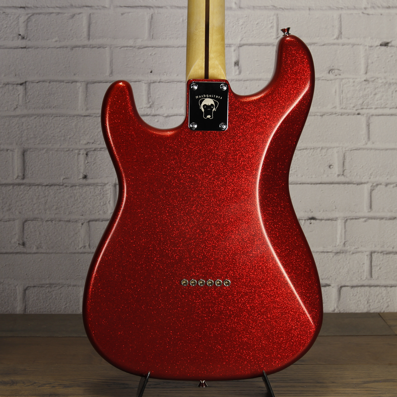 Nash S-57 Alder Electric Guitar Red Sparkle Hardtail Extra Light Aging w/Nash Case