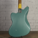 Nash JM-63 Alder Electric Guitar Teal Green Metallic Light Aging w/Nash Case