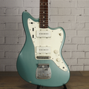 Nash JM-63 Alder Electric Guitar Teal Green Metallic Light Aging w/Nash Case