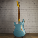 Nash S-63 Ash Hardtail Turquoise/Sunburst Medium Aging Electric Guitar w/Case