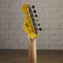 Nash S-63 Ash Hardtail Turquoise/Sunburst Medium Aging Electric Guitar w/Case