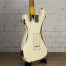 Nash S-63 Olympic White Over 2-Tone Heavy Aging Electric Guitar w/Case