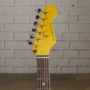 Nash S-63 Olympic White Over 2-Tone Heavy Aging Electric Guitar w/Case