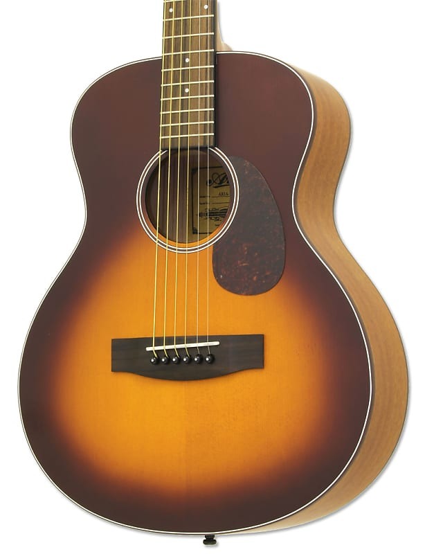 Aria 151 Lil' Aria Mini Acoustic Guitar Tobacco Sunburst