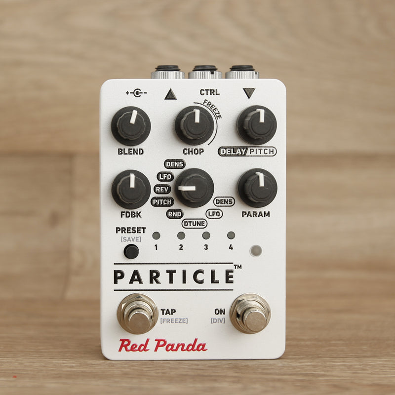 granular delay pedal Red Panda Particle 2 Granular Delay Pedal