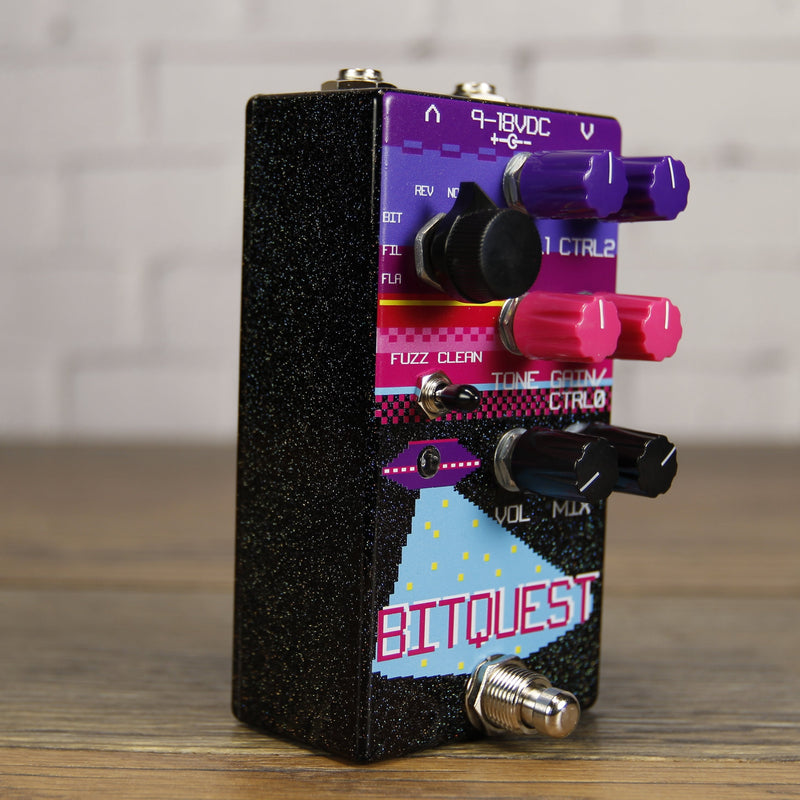 digital fuzz pedal Dr. Scientist BitQuest Bitcrusher Fuzz Pedal