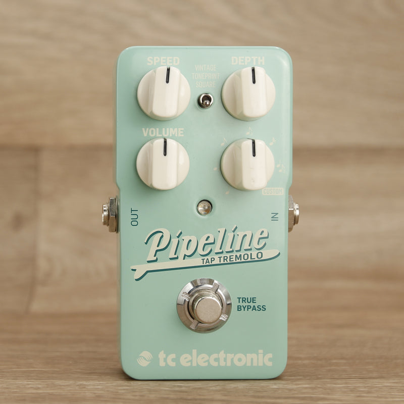 tap tremolo pedal TC Electronic Pipeline Tap Tremolo Pedal