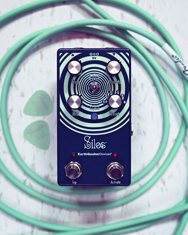 EarthQuaker Devices Silos Multi-Generational Time Reflection Device Delay Pedal