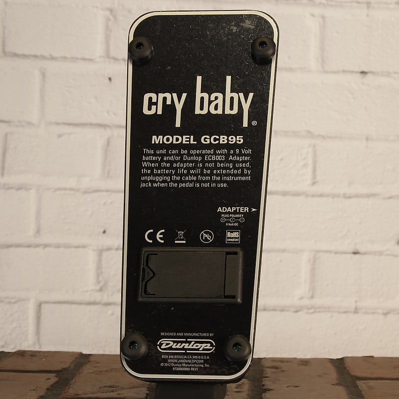 Dunlop GCB95 Cry Baby Wah Wah Pedal