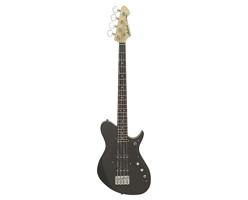 Aria Pro II Jet 4-String Bass Medium Scale Black