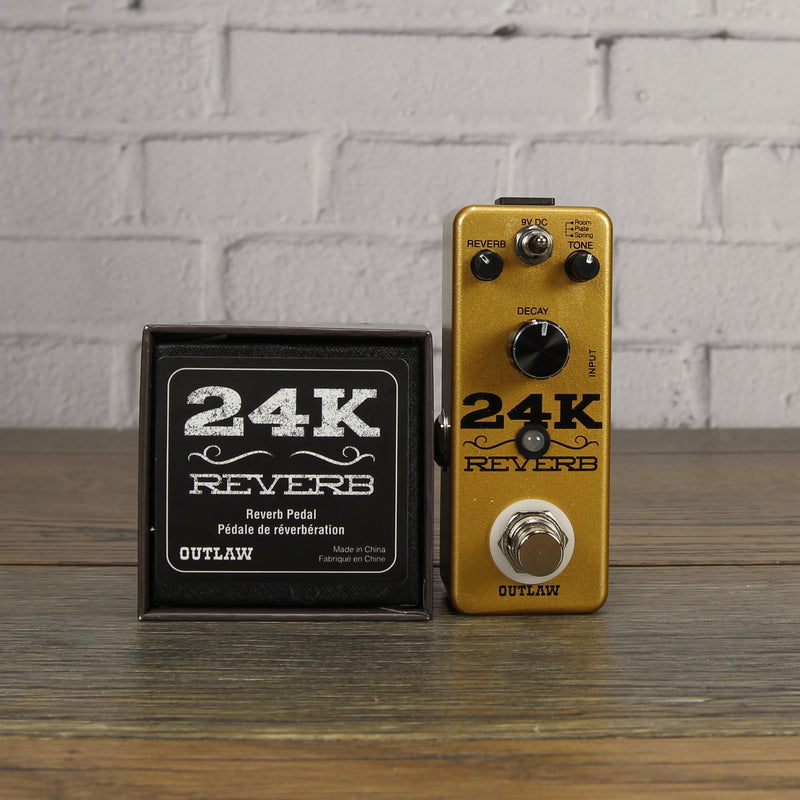 Outlaw Effects 24K Reverb Pedal w/Box