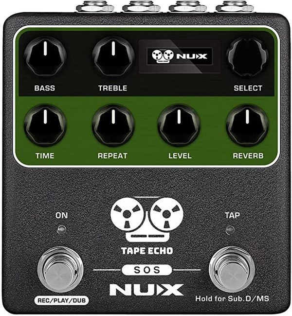 Nux - MNU FLOWTUNE-PINK - Pédale accordeur guitare compact LCD couleur -  rose - TamTam Online shop