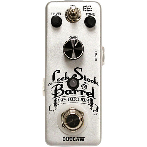 Outlaw Effects Lock Stock Barrell 3-Mode Distortion Pedal